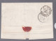 Un  Timbre  Napoléon III   N°  14     20 C Bleu   Sur  Lettre  Départ  Le Havre  1859  Destination Paris - 1849-1876: Periodo Classico