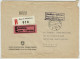 Schweiz 1960, Brief Einschreiben Express Amtlich / Officiel Bern Bundeshaus - Genève, Rotes Kreuz - Cartas & Documentos