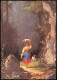Carl Spitzweg (1808-1885): Mädchen Mit Ziege (Künstlerkarte) 1971 - Schilderijen