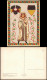 DDR Künstlerkarte: Manessische Liederhandschrift (um 1300) Der Tannhäuser 1970 - Schilderijen