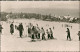 Ansichtskarte Braunlage Panorama-Ansicht, Ski-Schule, Ski-Läufer 1960 - Braunlage