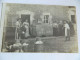 MAROILLE: PHOTO CARTE DE LA FERME DE MR PRIEZ -RUE DU MARAIS 1905 TRES ANIMEE FISTEBERGA VEC FERMIERE ET ANE - Sonstige & Ohne Zuordnung