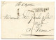 Lettre 1824- "Colonies Par Dieppe" Destination Le Havre - Maritieme Post