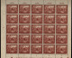 All. Besetzung Gemeinschaftsausgabe 1947 - Mi.Nr. 941 + 942 II - Postfrisch MNH - Komplette Bögen - Postfris