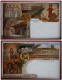 Lot De  2 Cpa Ak Pk  Italie - Illustrateur - Via Appia Antica 33 Roma - Souvenir Des Catacombes De St-Calliste - Avant 1900