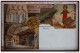 Lot De  2 Cpa Ak Pk  Italie - Illustrateur - Via Appia Antica 33 Roma - Souvenir Des Catacombes De St-Calliste - Antes 1900