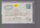 Un  Timbre  Napoléon III   N°  14     20 C Bleu   Sur  Lettre 1858    Départ  Cette    Pc 687     Destination Paris - 1849-1876: Periodo Clásico
