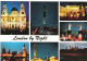 SCENES FROM AROUND LONDON AT NIGHT, LONDON, ENGLAND.. UNUSED POSTCARD Ms3 - Other & Unclassified