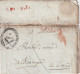 LETTRE. 14 BRUMAIRE AN 14. PARIS. LITIGE N° 3871. BUREAU DE CORRESPONDANCE NATIONALE ET ETRANGERE - 1801-1848: Précurseurs XIX