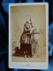 Photo CDV Le Jeune à Paris  Jeune Fille (Louise Baudene Née Doney) Livre à La Main  Sec. Emp. CA 1865 - L679B - Oud (voor 1900)