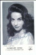 JACQUELINE BOYER   1er Grand Prix EUROVISION 1960  (gesigneerd) - Chanteurs & Musiciens