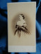 Photo CDV Barthélemy à Nancy  Femme Corpulente élégante  Châle En Dentelle  Sec. Emp. CA 1865 - L679B - Anciennes (Av. 1900)