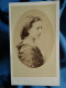 Photo CDV Carey à Paris  Portrait (profil) Jeune Femme  Châle En Dentelle  Sec. Emp.  CA 1865 - L679B - Ancianas (antes De 1900)