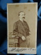 Photo CDV Bertall à Paris - Aylic Langlé  Préfet De La Meuse  Dramaturge Sec. Emp. CA 1869 - L679B - Ancianas (antes De 1900)