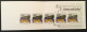 Germany Bund RedCross Trains 1990 Complete Booklet 60+30 MNH RR - Unused Stamps