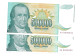 Yougoslavie Yugoslavia 500.000 Dinara 1993 UNC / NEUF - 2 Consecutive - Yougoslavie