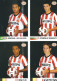 4  POSTCARDS   FC  PSV EINDHOVEN PLAYERS 2010- 11 SEASON - Soccer
