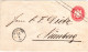 Bayern U1, 3 Kr. Ganzsachenumschlag M. Zierstempel DEGGENDORF 1870 N. Nürnberg - Interi Postali