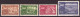 Yugoslavia 1951 - Airmail - Mi 689-692 - MNH**VF - Unused Stamps