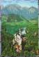 DEUTSCHLAND GERMANY NEUSCHWANSTEIN SCHLOSS PALACE CARTE POSTALE ANSICHTSKARTE CARTOLINA POSTCARD POSTKARTE CARD KARTE - Sonstige & Ohne Zuordnung