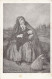 C52. Vintage Postcard. Weeping Mother With Child. By Abel Faivre, 1915 - Faivre