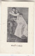 C07. Vintage Postcard. Who Cares? Romantic Couple Sitting On The Fence. - Koppels