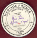 ** BOITE  MARIAGE  FRERES  -  PARIS  1854  -  THE  BLANC ** - Boîtes/Coffrets