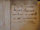 DN15 FRANCE  LETTRE  RR  1823 PETIT BUREAU  MOISSAC A VILLEFRANCHE   +PHARMACIEN + AFF. INTERESSANT++ - 1801-1848: Précurseurs XIX