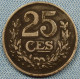 Luxembourg • 25 Centimes 1920 • Charlotte •  Luxemburg / Fer / Iron •  [24-690] - Luxemburgo