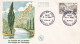 FDC 16/01/1960: Vallée De La SIOULE - EBREUIL (ALLIER) - Y&T N° 1239 - 1960-1969