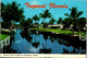49852 - USA - Florida , Coconut Palms Border The Waterway Homes - Gelaufen 1979 - Autres & Non Classés