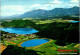 49449 - Kärnten - Klopeinersee , Kleinsee Und Turnersee , Panorama - Gelaufen 1974 - Klopeinersee-Orte