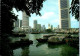 49968 - Singapore - Singapore , River And Tongkangs , Skyline - Gelaufen  - Singapore