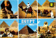 50741 - Ägypten - Egypt , Mehrbildkarte , Pyramids - Gelaufen 1978 - Pyramids