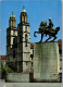 50572 - Schweiz - Zürich , Hans Waldmann Denkmal Mit Grossmünster - Gelaufen 1966 - Zürich