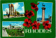 51078 - Griechenland - Rhodes , Rhodos , Mehrbildkarte - Gelaufen 1971 - Griechenland