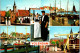 51007 - Niederlande - Volendam , Mehrbildkarte - Gelaufen 1980 - Volendam