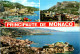 50912 - Monaco - Monte Carlo , Le Port , Palais , Mehrbildkarte - Gelaufen 1983 - Monte-Carlo