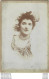 CDV PHOTO XIXe PORTRAIT DE FEMME   FORMAT 17 X 11 CM  PHOTO - Oud (voor 1900)