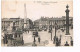 PARIS - Place De La Concorde - Obélisque - Carte Animée Avec Autobus, Fiacres Piétons Et Vélos  (35) - Piazze