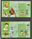 Democratic Republic Of Congo 2006 Football Players GERMANY 2006 S/S Set MNH ** - Neufs