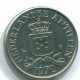 25 CENTS 1970 ANTILLAS NEERLANDESAS Nickel Colonial Moneda #S11476.E.A - Netherlands Antilles