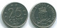 25 CENTS 1970 ANTILLAS NEERLANDESAS Nickel Colonial Moneda #S11476.E.A - Netherlands Antilles