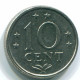 10 CENTS 1978 ANTILLES NÉERLANDAISES Nickel Colonial Pièce #S13563.F.A - Antille Olandesi