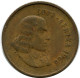 1 CENT 1966 SOUTH AFRICA Coin #AX167.U.A - Südafrika