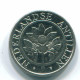 10 CENTS 1999 NETHERLANDS ANTILLES Nickel Colonial Coin #S11362.U.A - Nederlandse Antillen