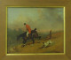 JOHN LEWIS BROWN, France - 1829/1890, Chasse à Courre, Hunting With Hounds, Oil On Canvas, 39 X 46 Cm - Oelbilder