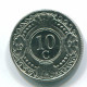 10 CENTS 1991 NETHERLANDS ANTILLES Nickel Colonial Coin #S11324.U.A - Antille Olandesi