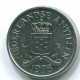 10 CENTS 1978 NIEDERLÄNDISCHE ANTILLEN Nickel Koloniale Münze #S13574.D.A - Antille Olandesi