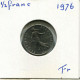 1/2 FRANC 1976 FRANKREICH FRANCE Französisch Münze #AX038.D.A - 1/2 Franc
